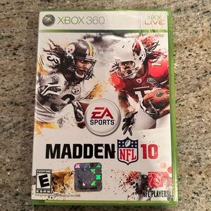 Madden NFL 10 Xbox 360 Game